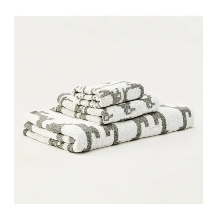 Cartoon Animal Pattern Towels