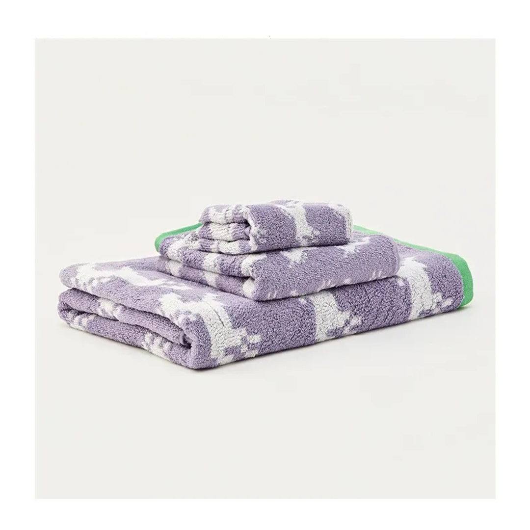 Cartoon Animal Pattern Towels