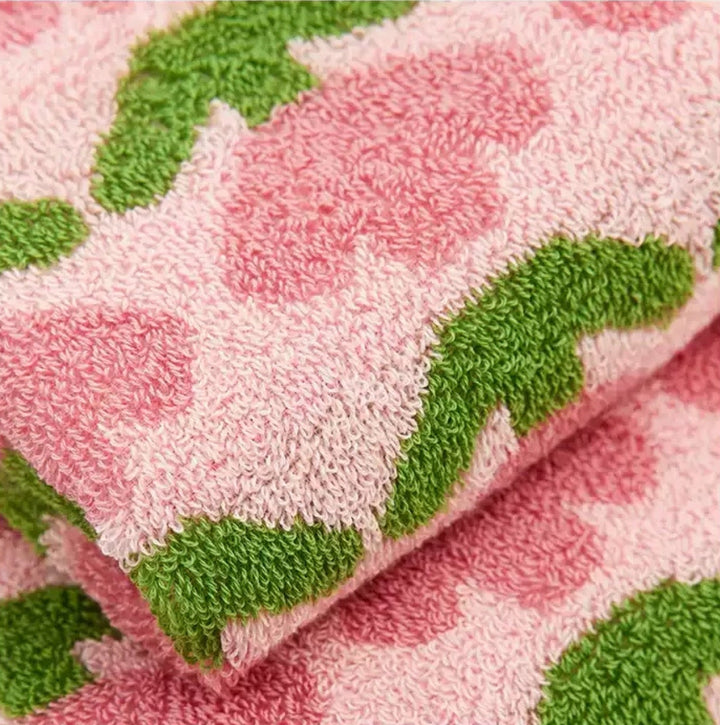 Tulip Pattern Towels