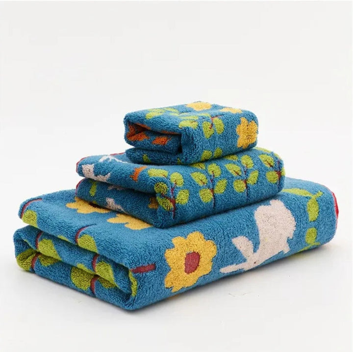 Animal Forest Pattern Towels