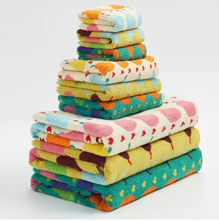 Pear Pattern Towels