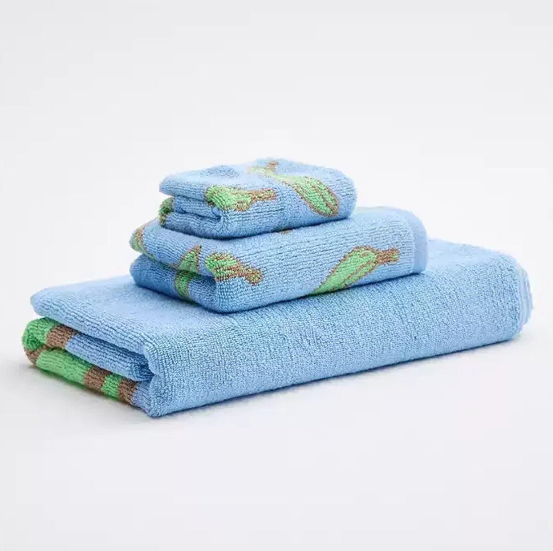 Banana Pattern Towels