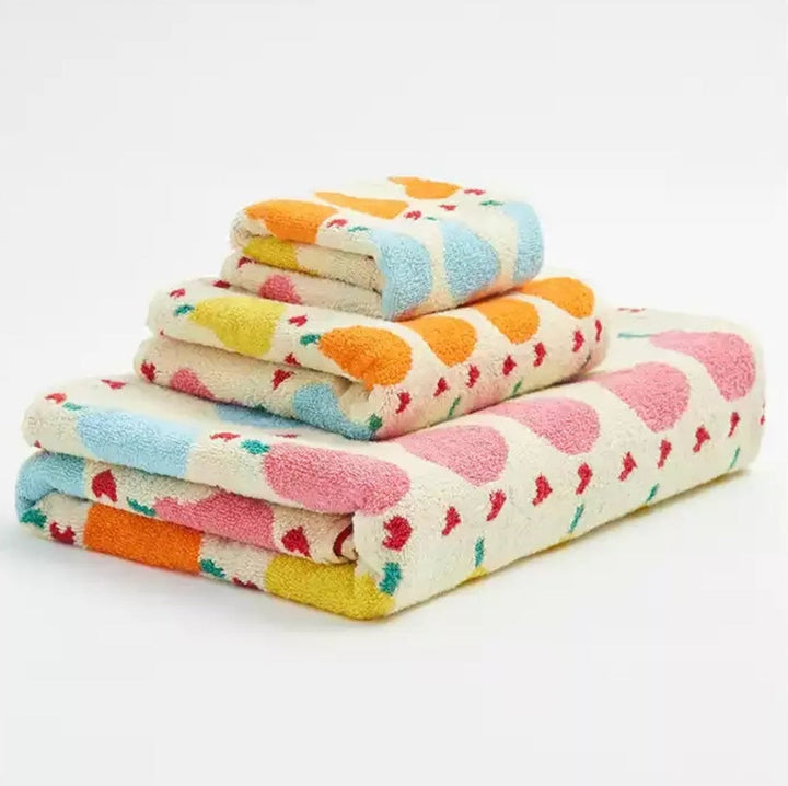 Pear Pattern Towels