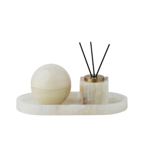 Marble Fragrance Diffuser Set