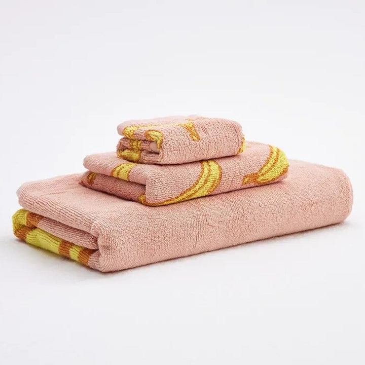 Banana Pattern Towels