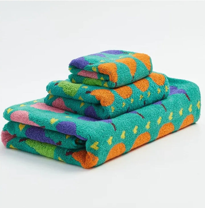 Pear Pattern Towels