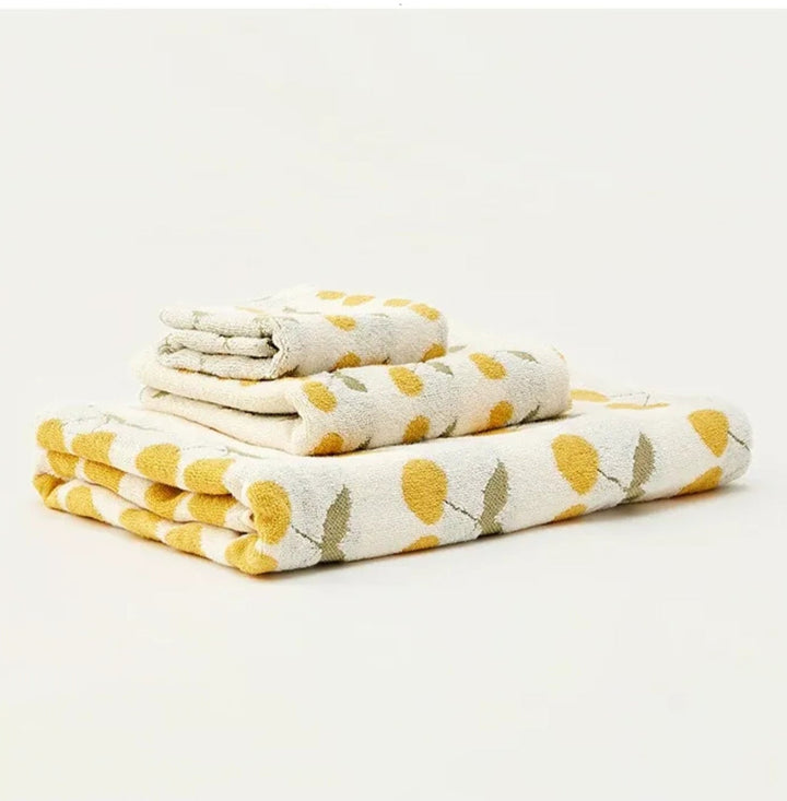 Cherry Fruit Pattern Towels
