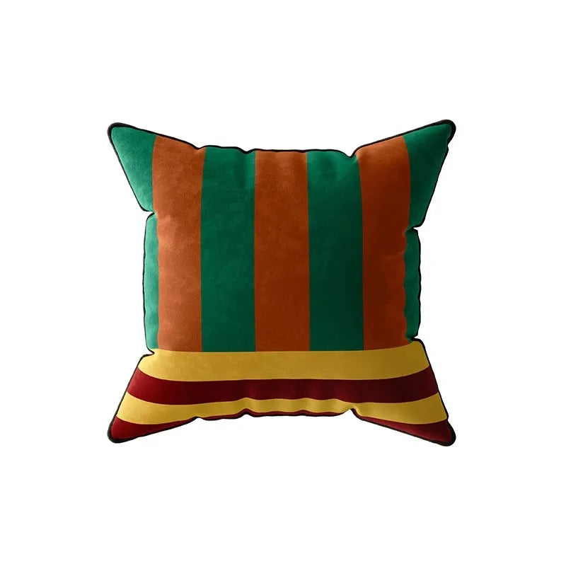 Multi Colored Retro Pillow Covers