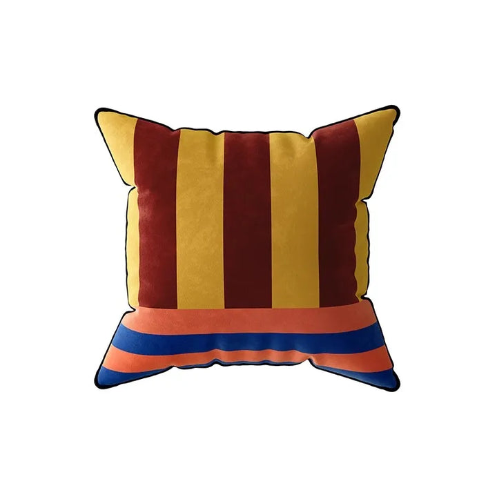 Multi Colored Retro Pillow Covers