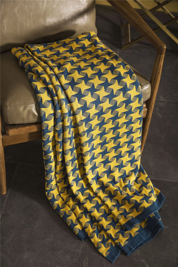 Shuriken Plaid Blanket