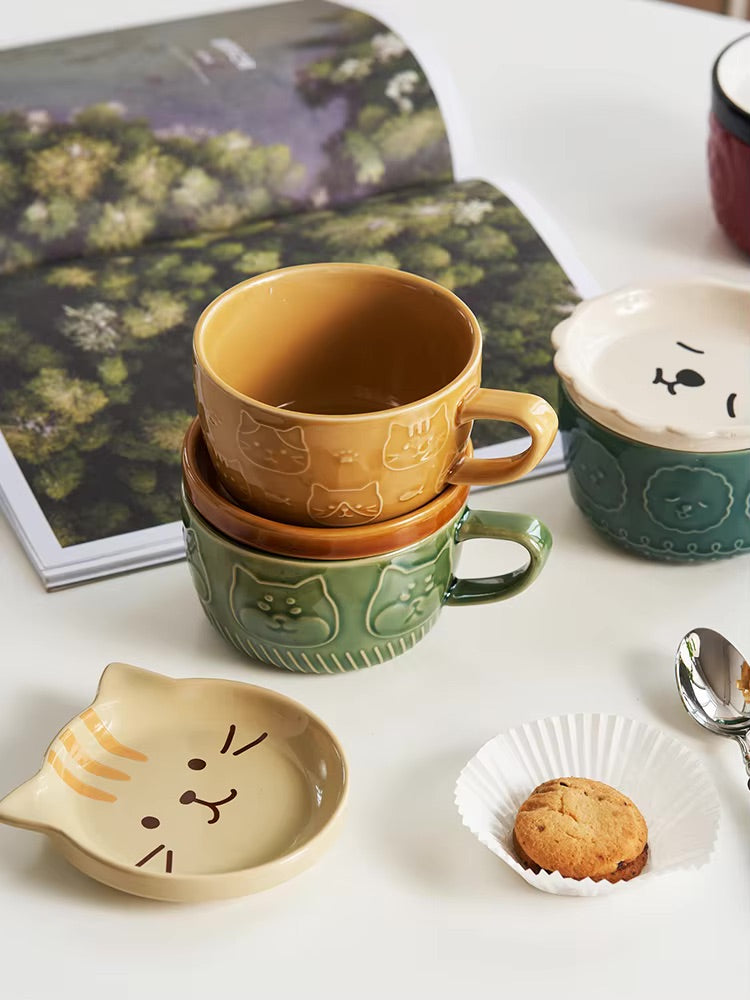 Cartoon Animal Mugs