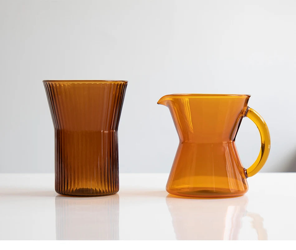 Amber Colored Glassware