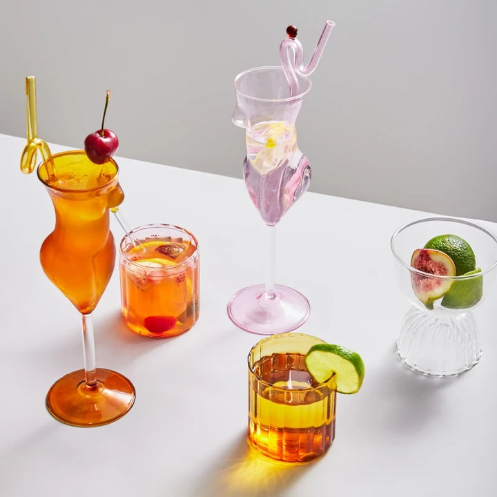 Body Outline Goblet Drinkware