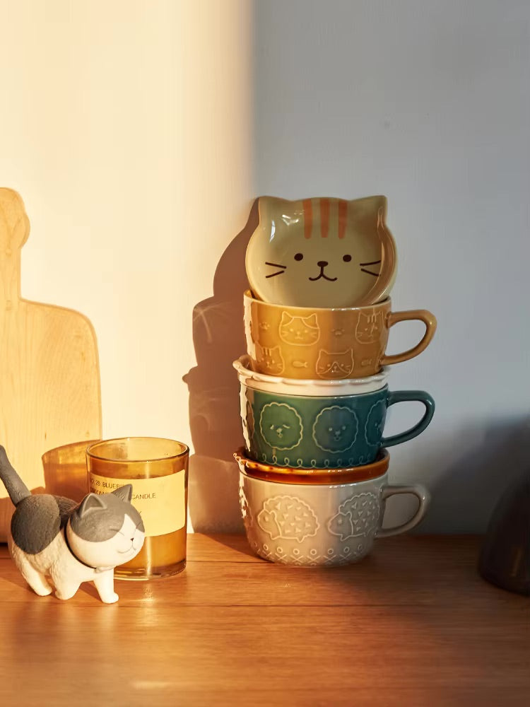 Cartoon Animal Mugs