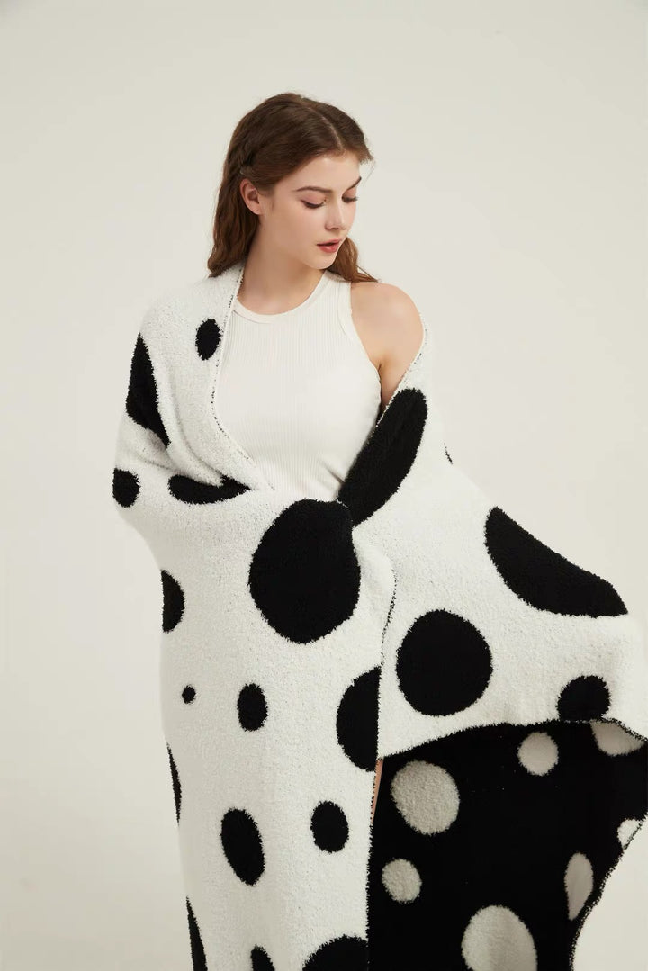 Polka Dot Reversible Blanket
