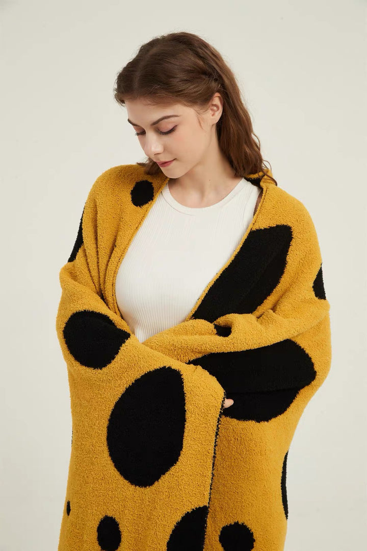 Polka Dot Reversible Blanket