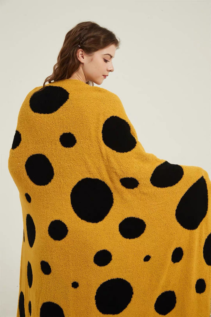 Polka Dot Reversible Blanket