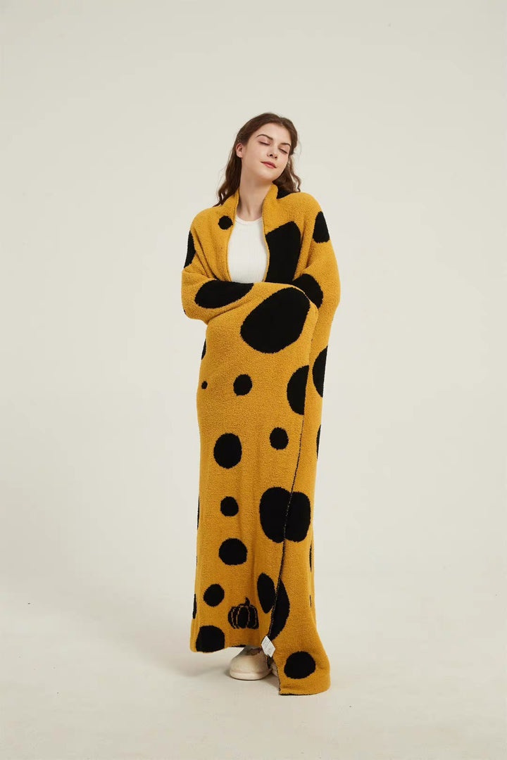 Polka Dot Reversible Blanket