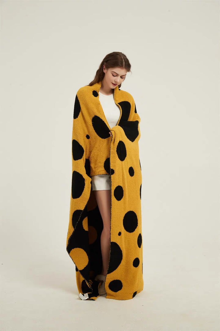 Polka Dot Reversible Blanket