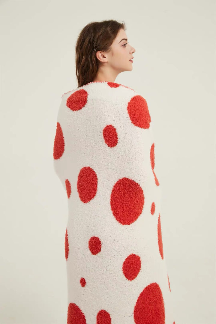 Polka Dot Reversible Blanket