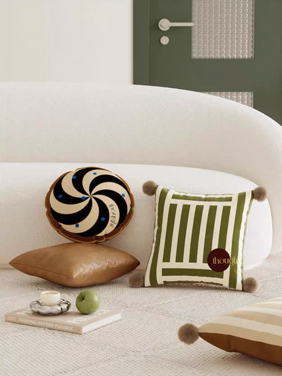 Candy Stripes &amp; Swirl Pillows