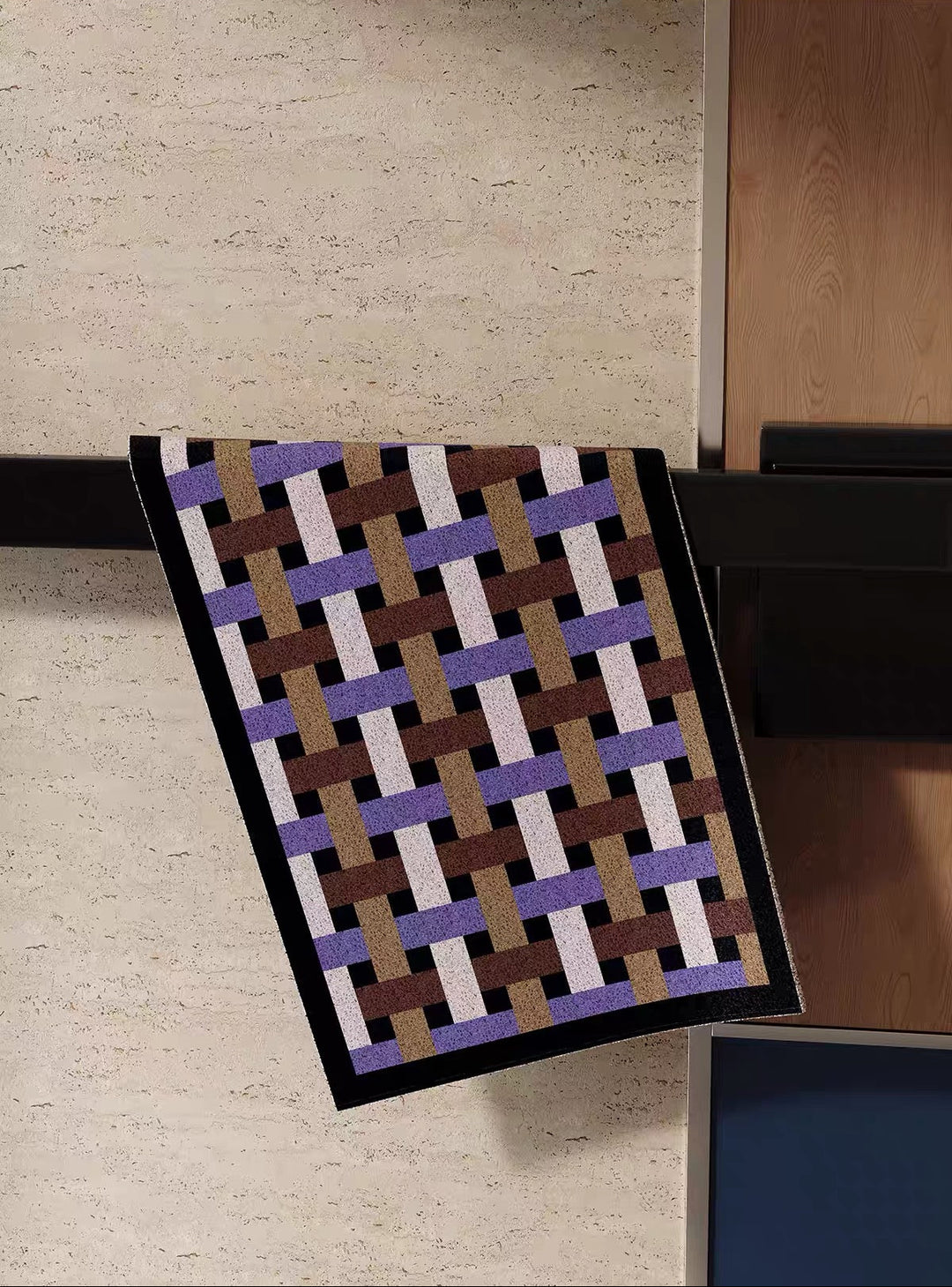 Geometric Weaving Door Mat