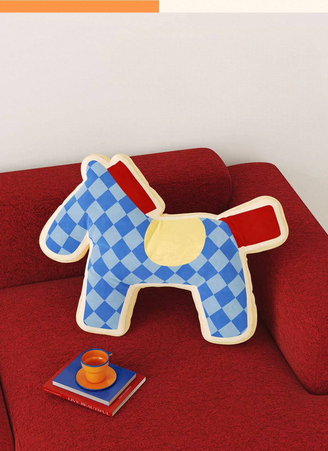 Bright Colored Pony Plushie