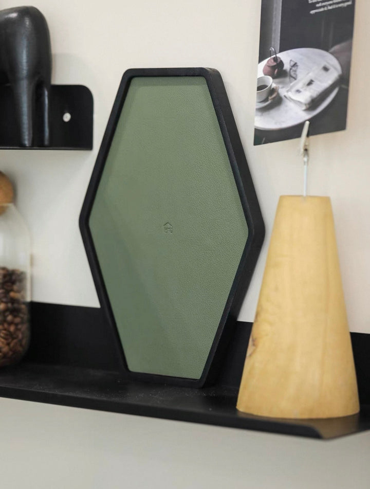 Diamond Colored Wood Tray