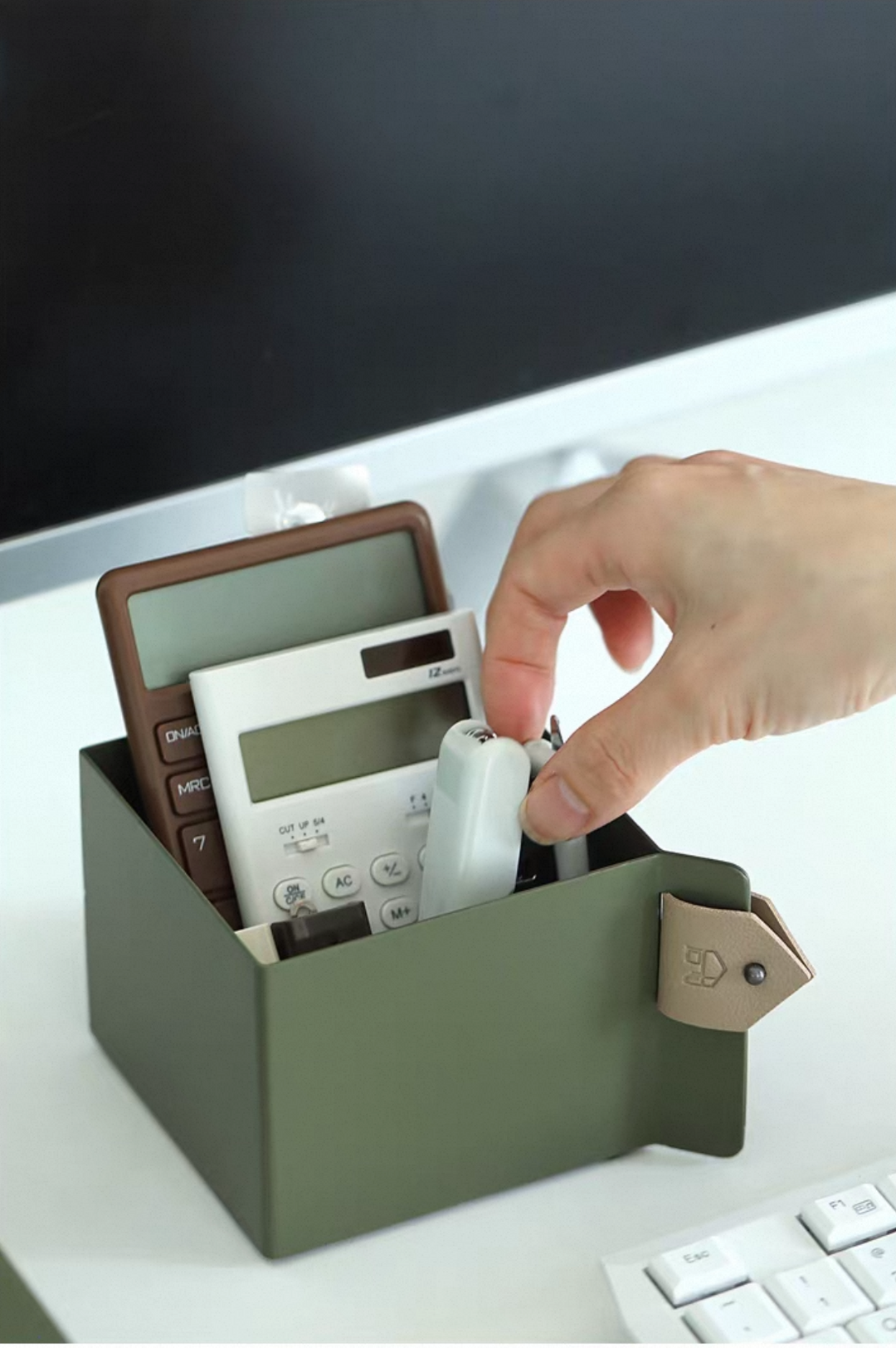 Square Stationery Supply Box