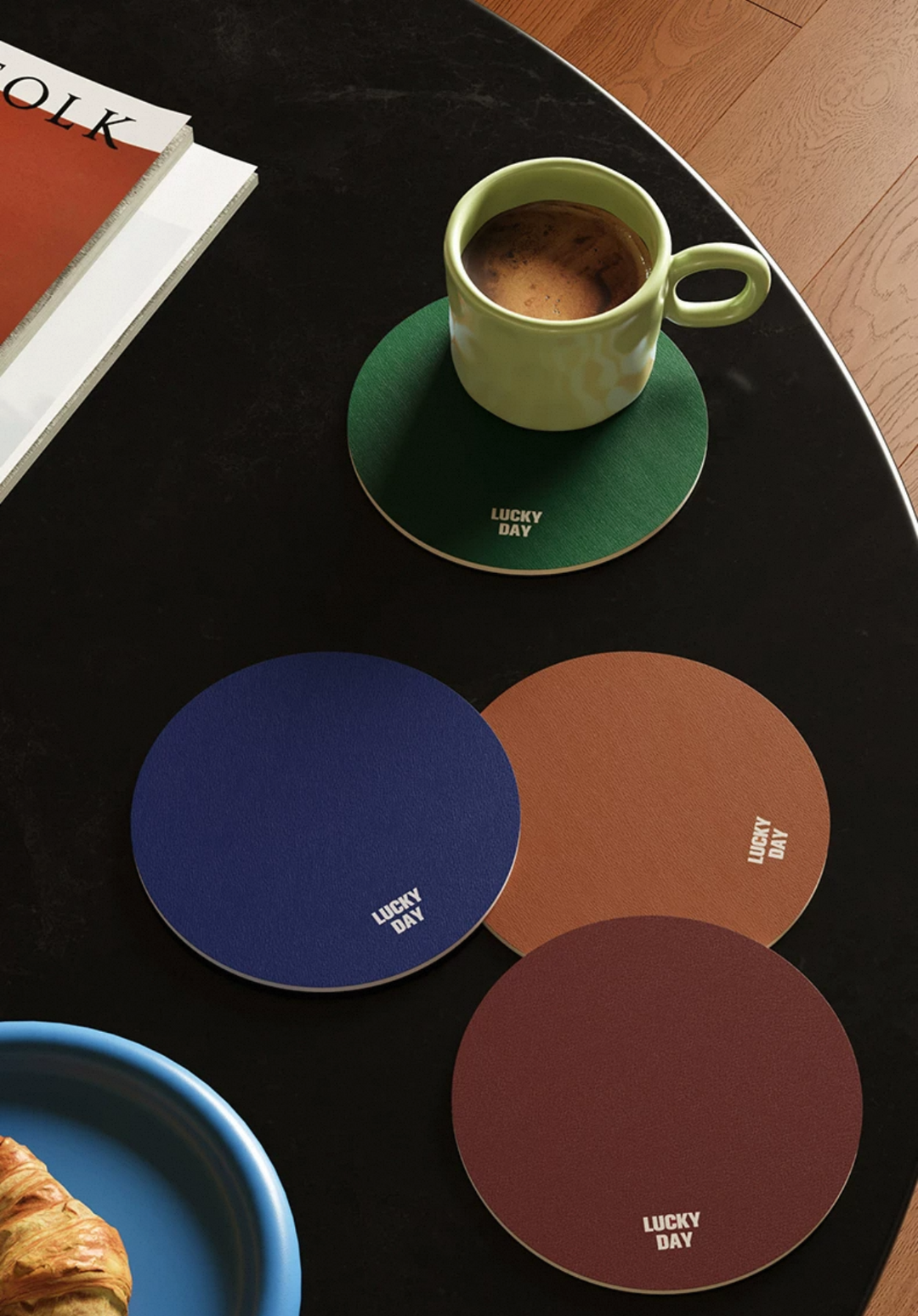 Lucky Day Colorful Coasters