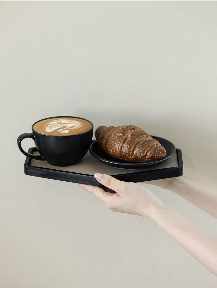 Diamond Colored Wood Tray