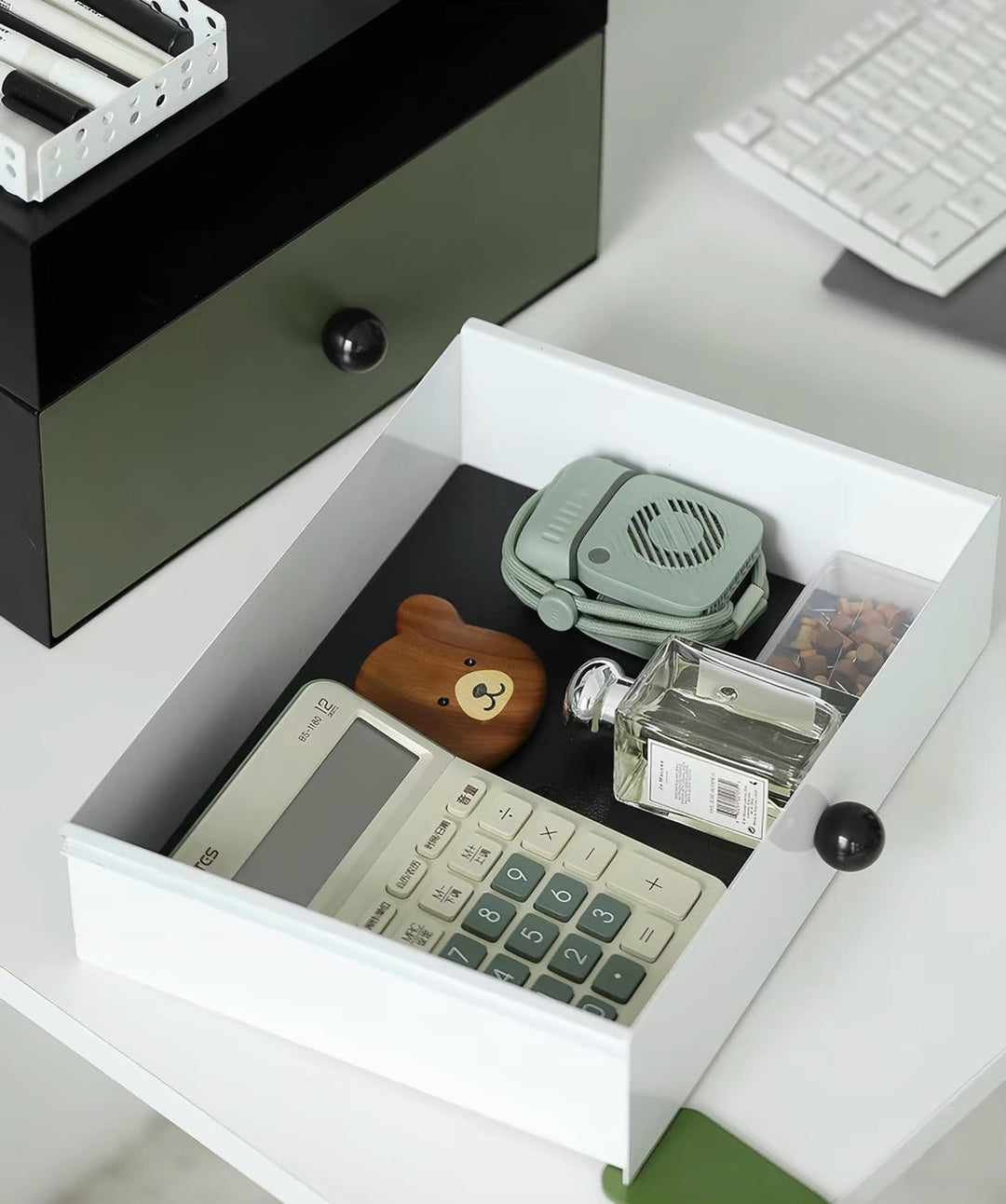 Color-Block Stackable Drawer