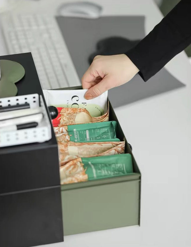 Color-Block Stackable Drawer