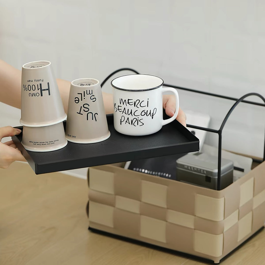 Checkerboard Tier Storage Basket