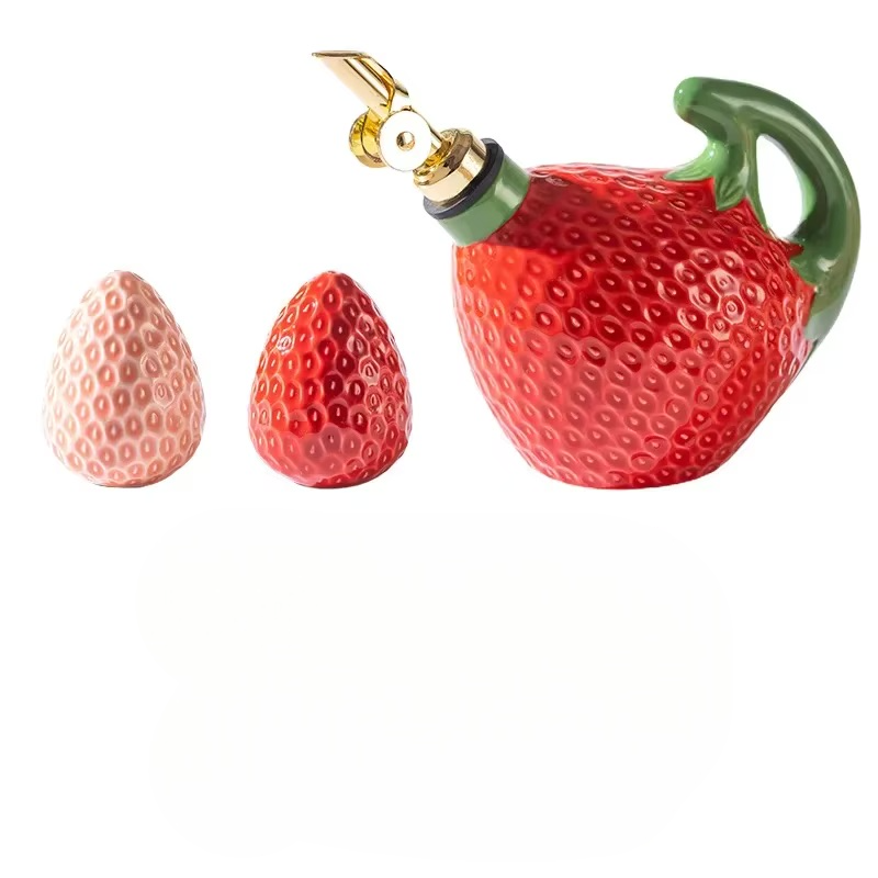 Detailed Strawberry Oil & Seasoning Utensils