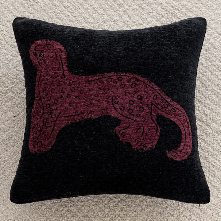 Retro Black & Purple Pillow Covers