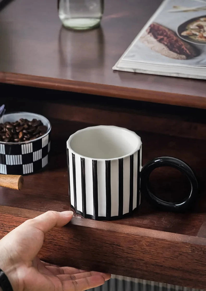 Stripped Nordic Mug