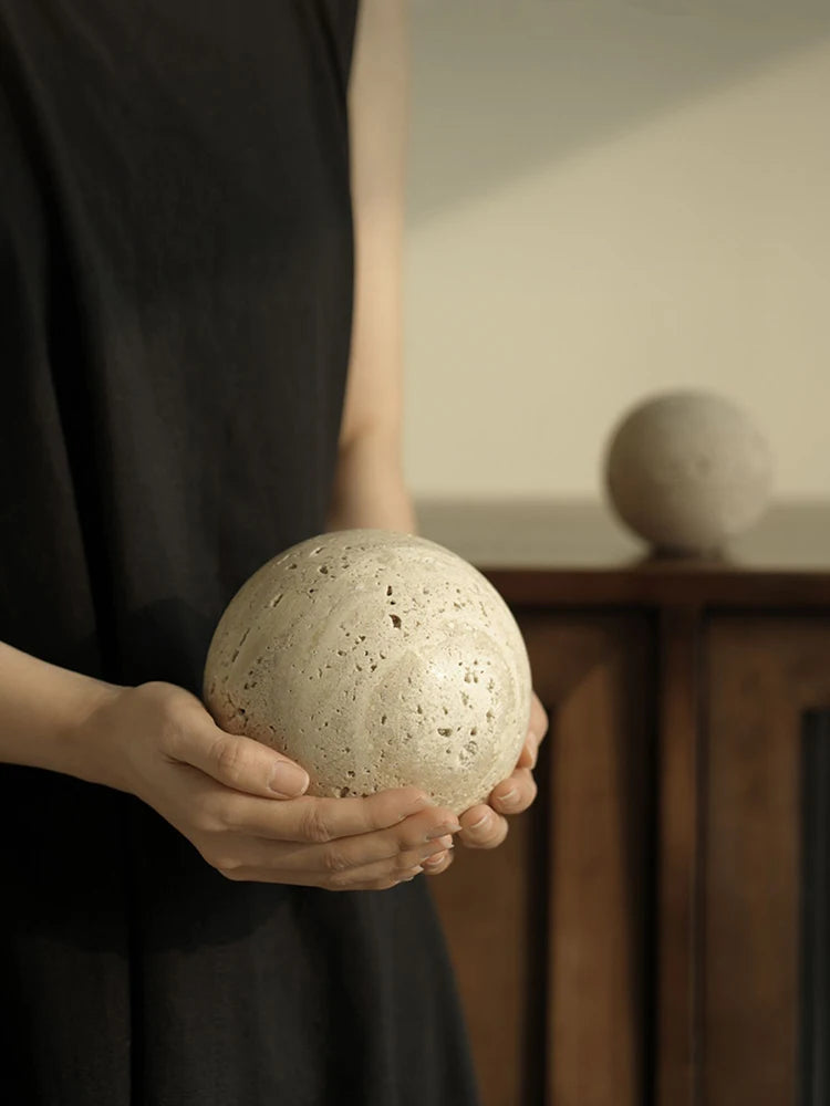 Marble Stone Ball Sculptures