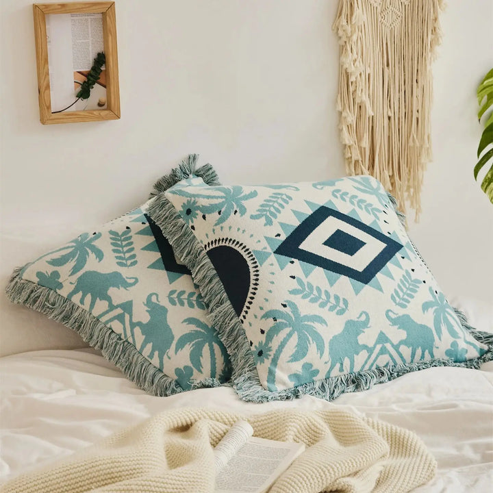 Bohemian Pattern Blanket + Pillow