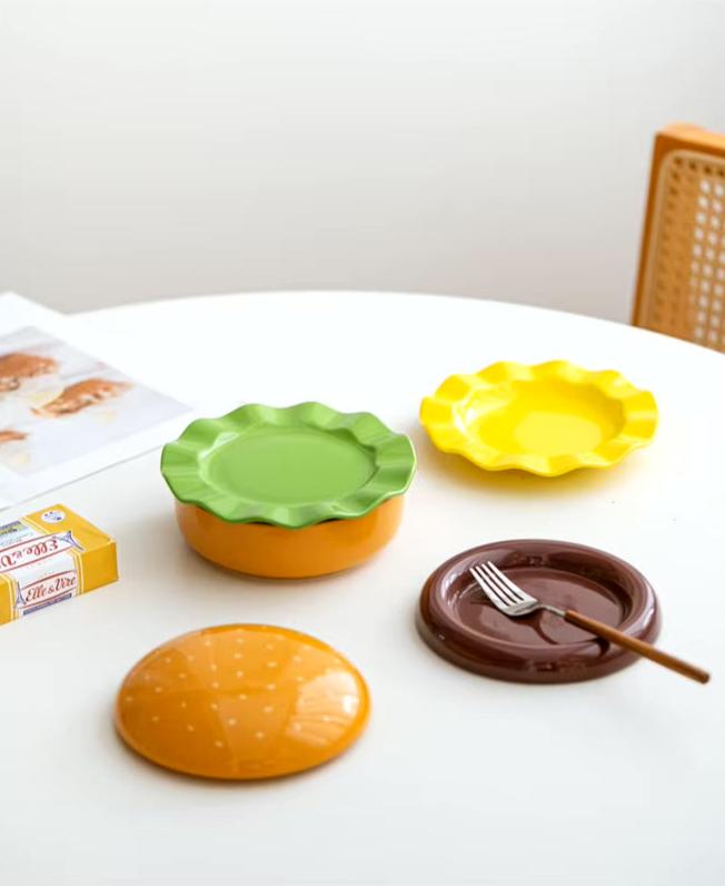 Hamburger Tableware Set