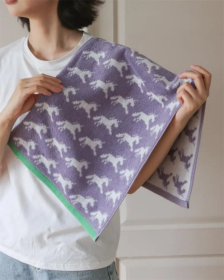 Cartoon Animal Pattern Towels