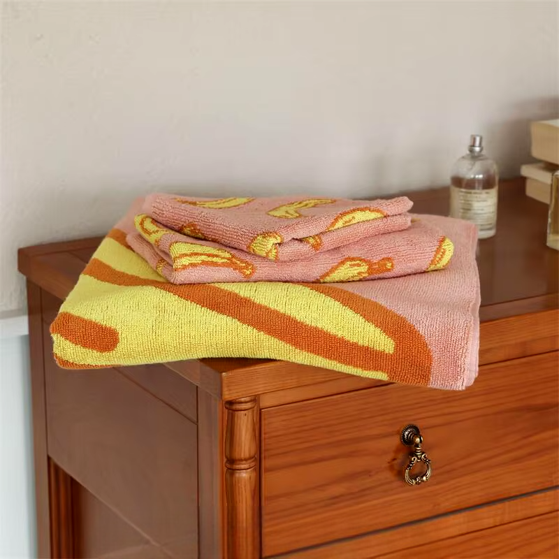 Banana Pattern Towels