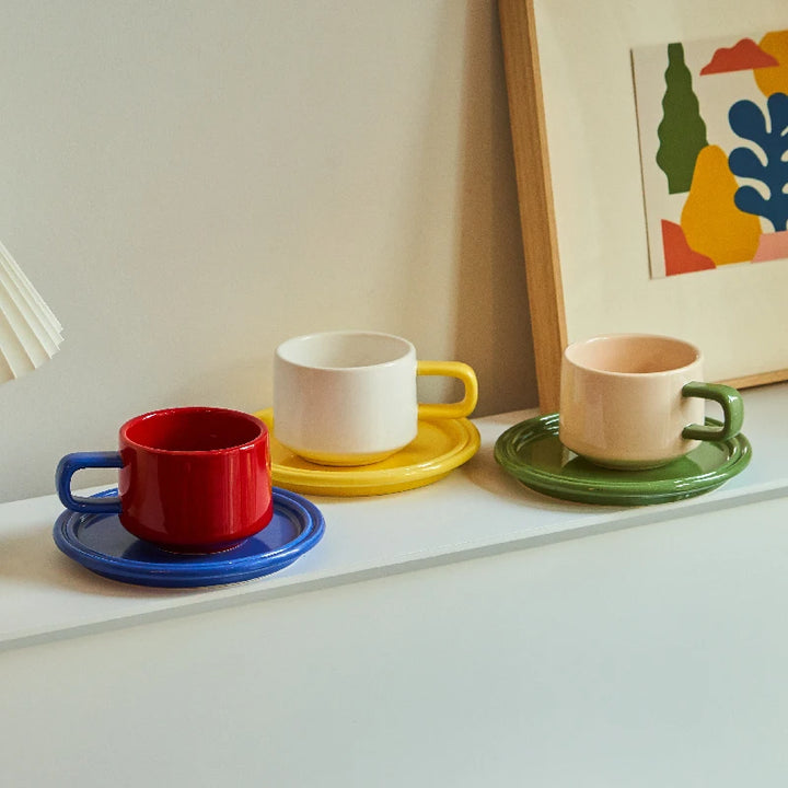 Contrast Color Mugs