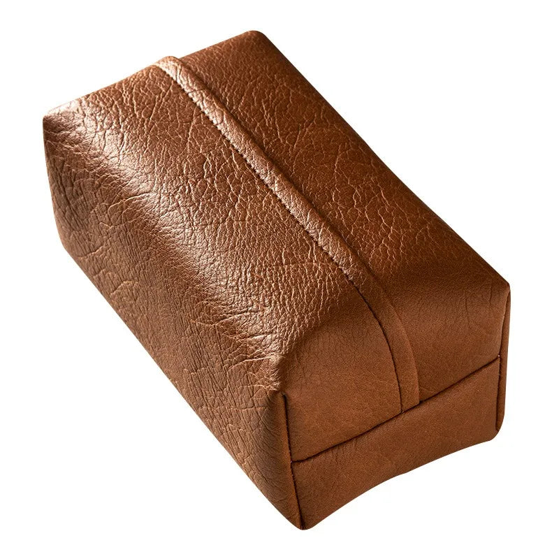 Leather Rectangle Tissue Holders