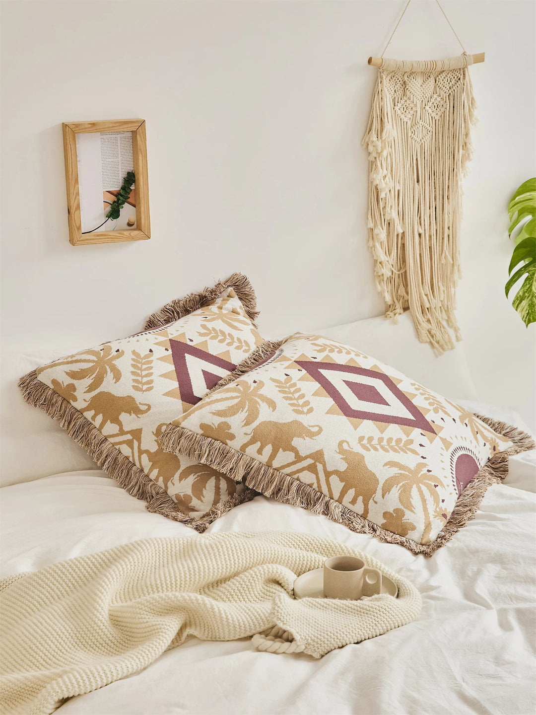 Bohemian Pattern Blanket + Pillow