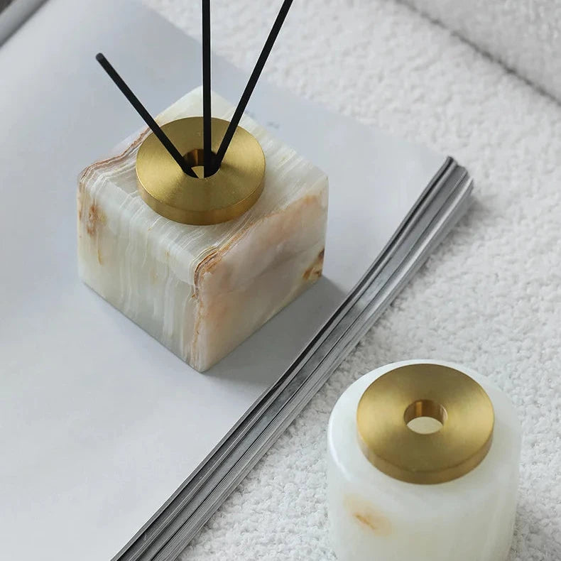 Marble Fragrance Diffuser Set