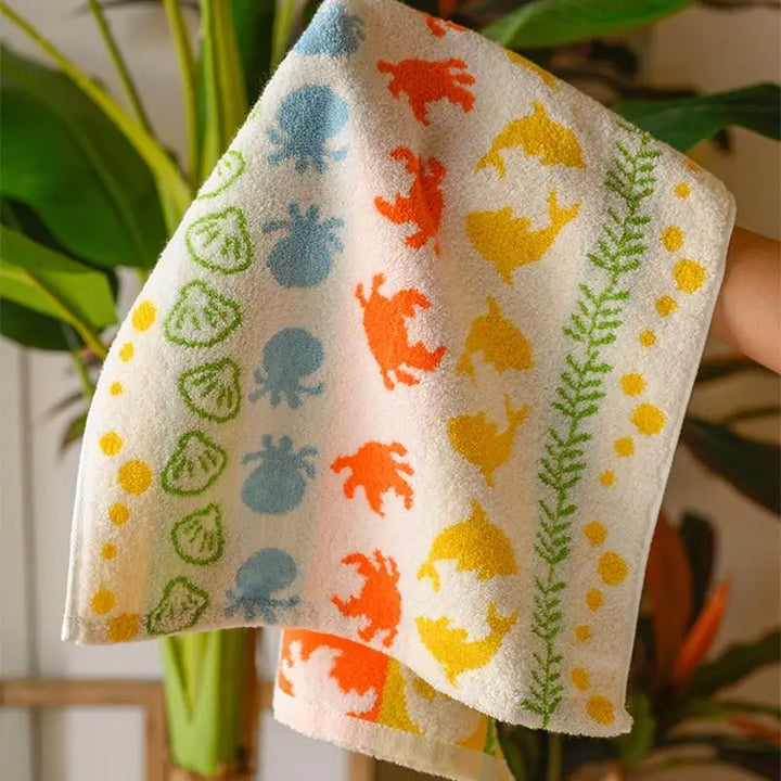 Sea Animal Pattern Towels