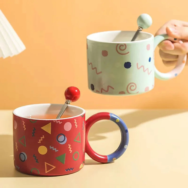 Creative Abstract Mugs