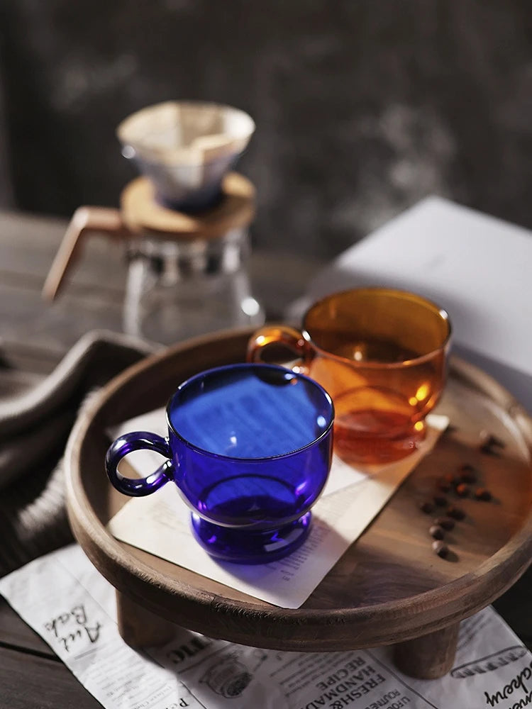 Colorful Mug & Saucer Set