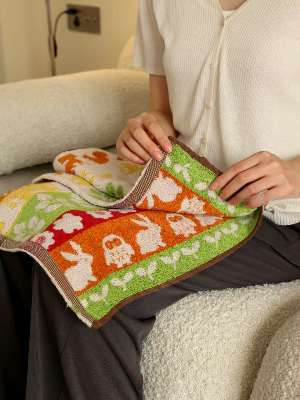 Animal Forest Pattern Towels